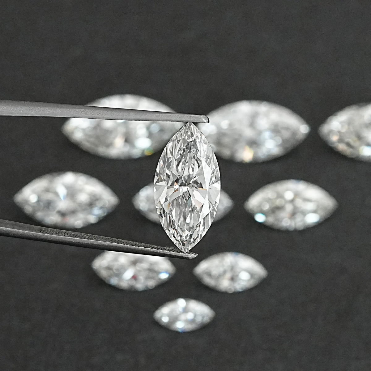 Certified Marquise Cut Lab Grown Diamond Loose