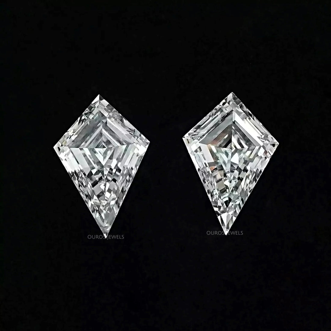 Kite Cut Lab Grown Diamond Matching Pair Loose