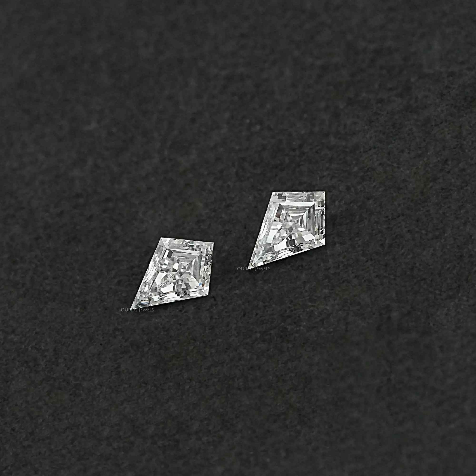 Kite Cut Lab Grown Diamond Matching Pair Loose