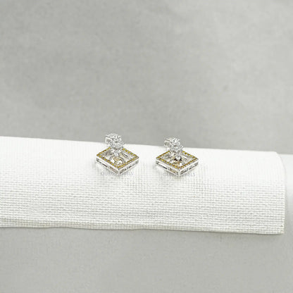 Kite Shape Pear Diamond Dangle Earrings Earrings