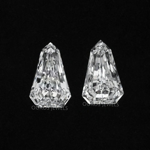 Arrow Cut Lab Diamond Pair Loose