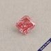 Pink Cushion Cut Lab Grown Diamond