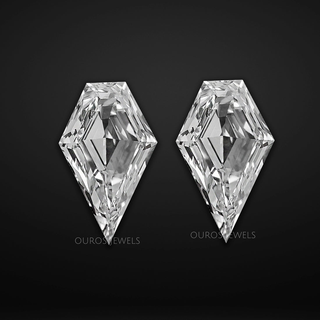 Arrow Cut Diamond Matching Pair Loose