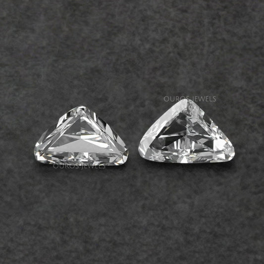 Modified Trillion Shape Lab Diamond Matching Pair Loose