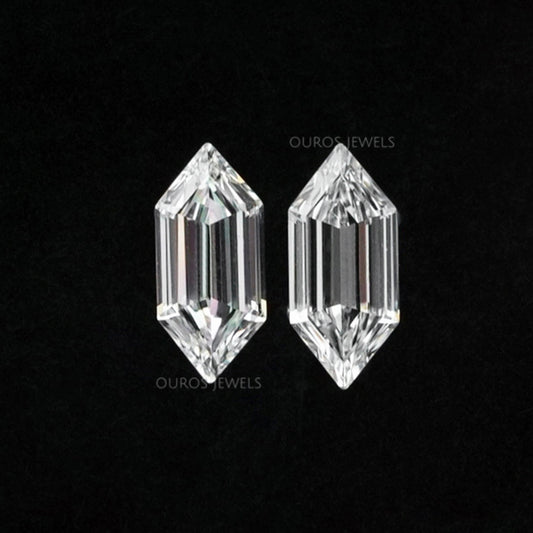 Boat Cut Lab Grown Diamond Loose Pair Loose