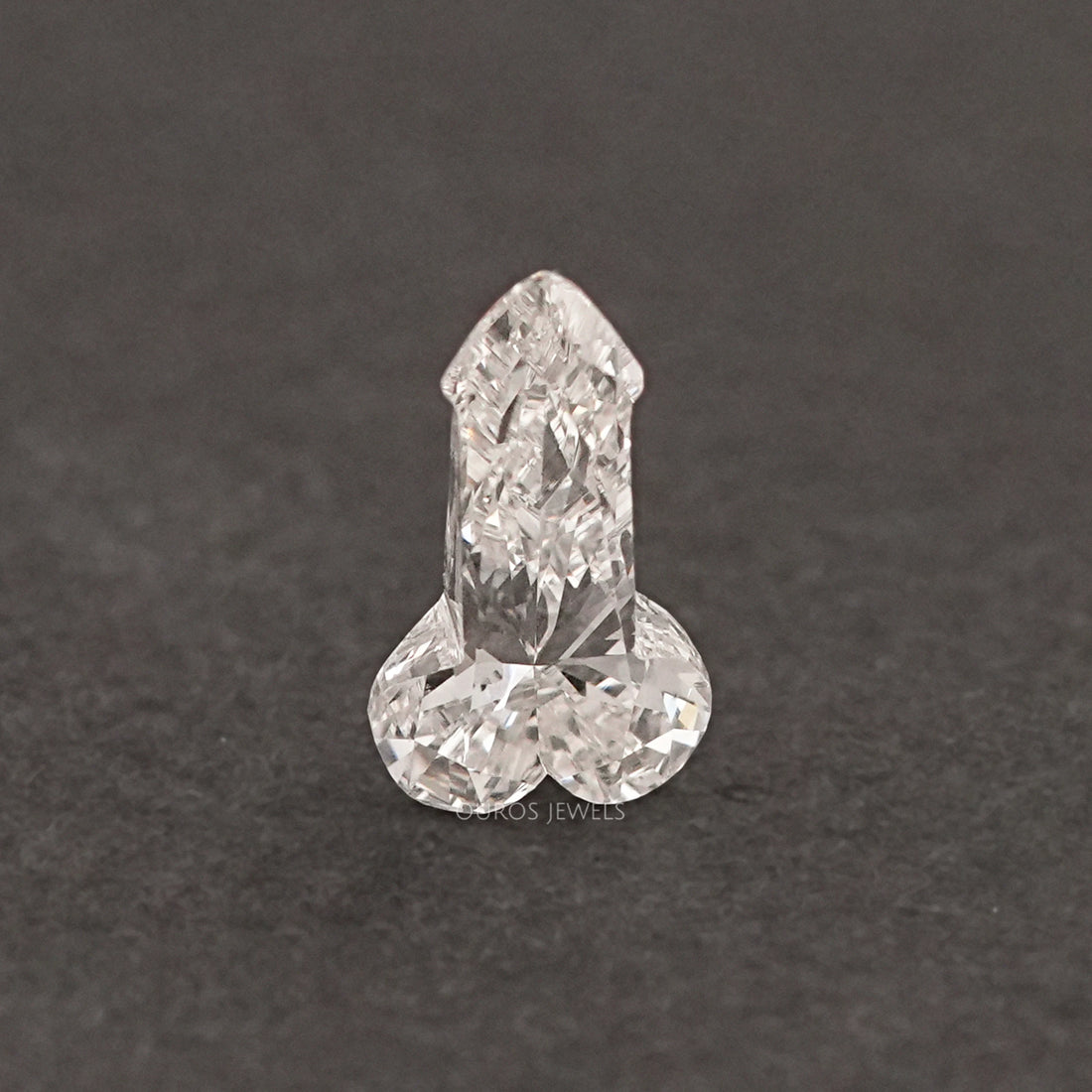 Penis Shape Lab Grown Diamond Loose