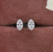Marquise Cut Lab Grown Diamond Stud Earrings Earring