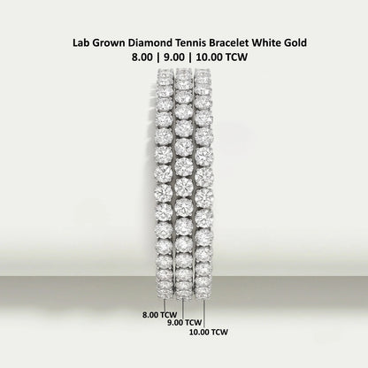 Stilvolles Armband Mit Brillantem, Rundem Labor-diamanten