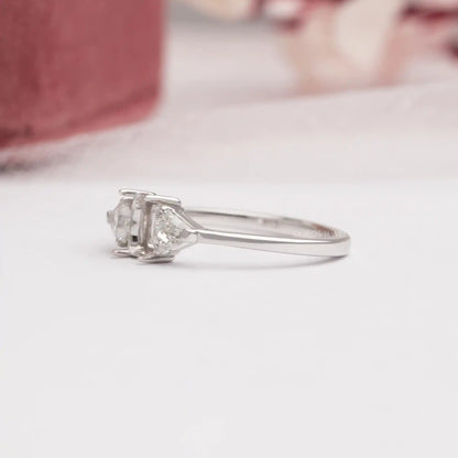 Calf's Head Shape Lab Diamond Pair Loose