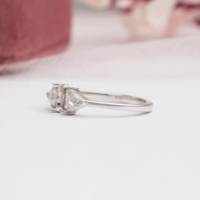 Calf's Head Shape Lab Diamond Pair Loose