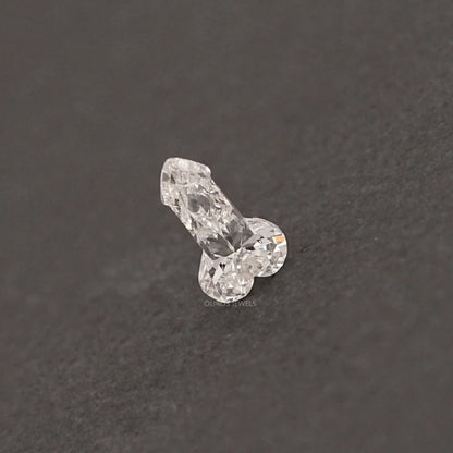 Penis Shape Lab Grown Diamond Loose