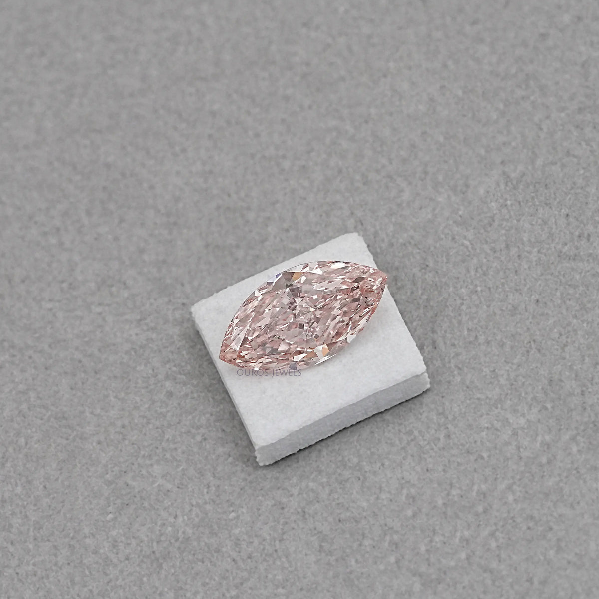 4.00 CT Fancy Pink Marquise Cut Lab Diamond