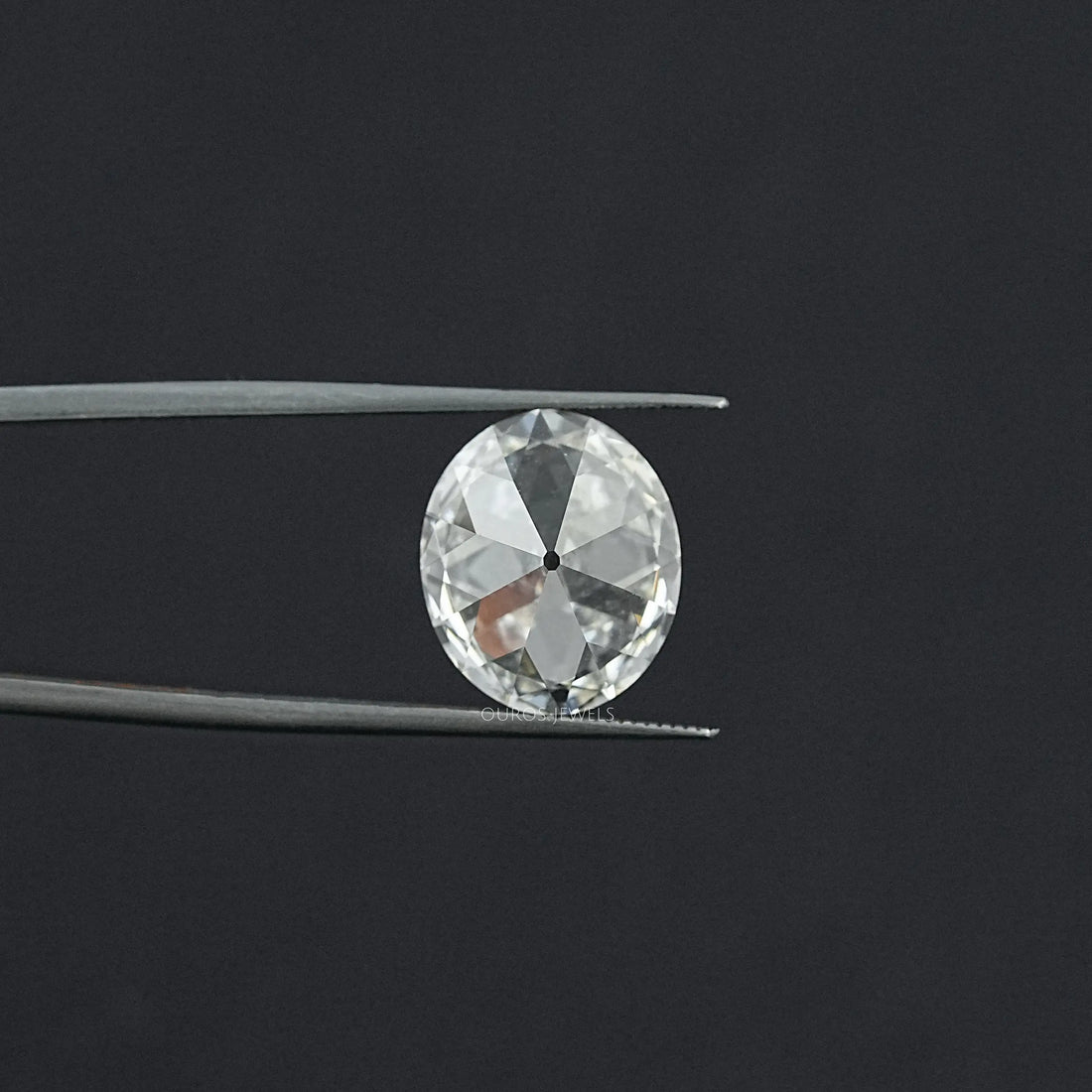 9.10 CT Old Mine Oval Cut Lab Grown Diamond Loose