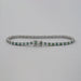 Green Oval Cut Lab Diamond Tennis Bracelet