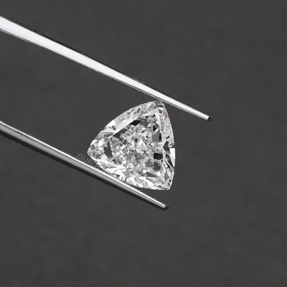 2.96 Carat Trillion Cut Lab Grown Diamond Loose