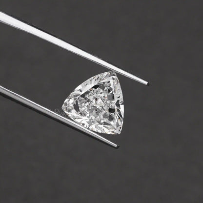 2.96 Carat Trillion Cut Lab Grown Diamond Loose