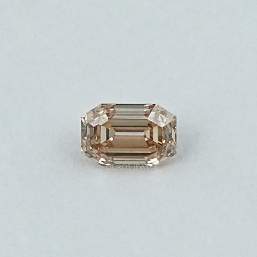 Champagne Old Mine Emerald Lab Diamond Loose Loose