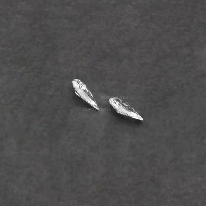 Long Pear Cut Lab Grown Pair Diamond Loose