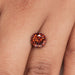 Red Portuguese Round Cut Lab Grown Diamond