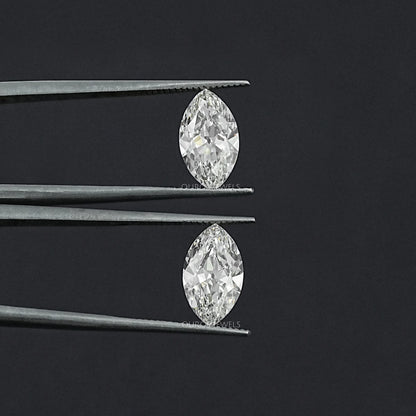 Old Mine Marquise Lab Diamond Matching Pair Loose
