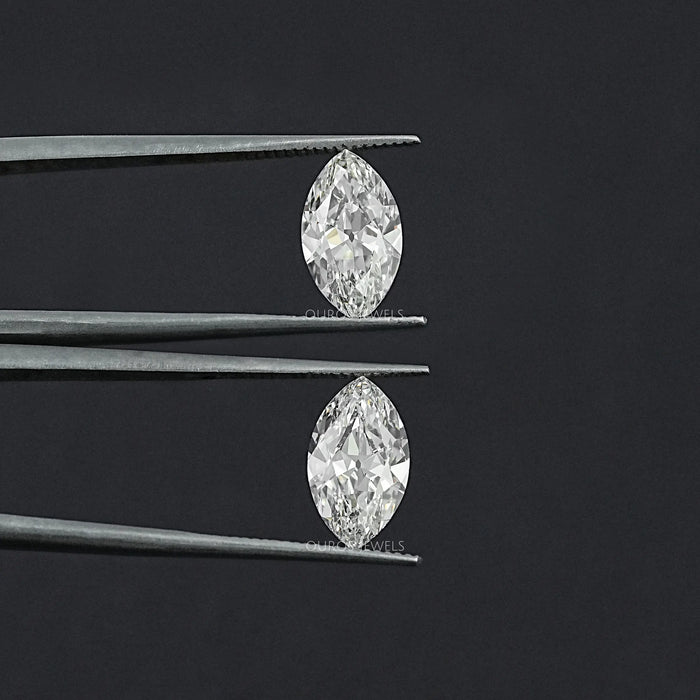 Old Mine Marquise Lab Diamond Matching Pair Loose
