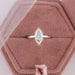 Marquise Cut Diamond Solitaire Engagement Ring Rings