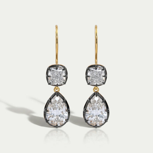 Meryl Streep Golden Awards 2024-Pear Drop Earrings