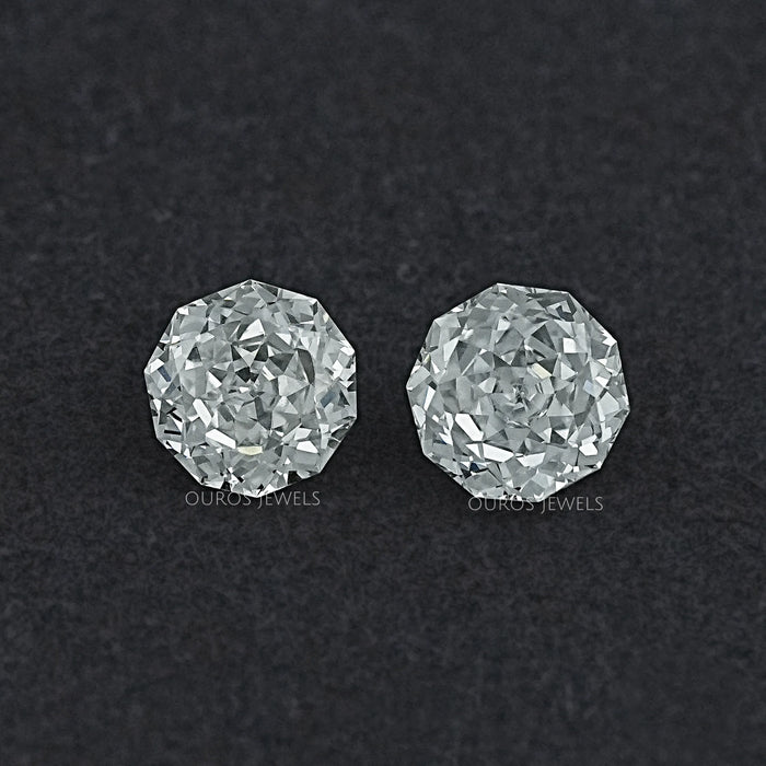 Meteor Cut Lab Diamond Matching Pair Loose