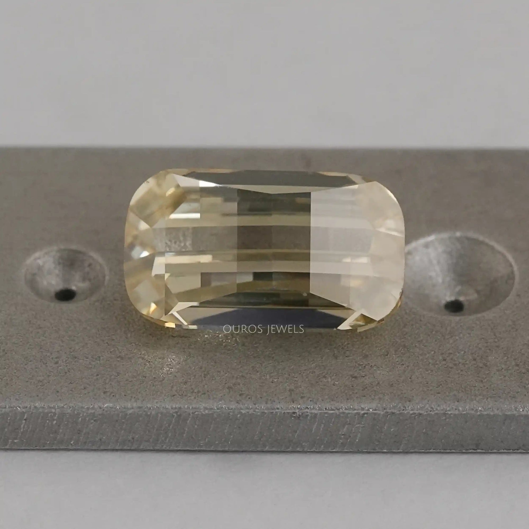 Yellow Modified Cut Lab Grown Diamond Loose