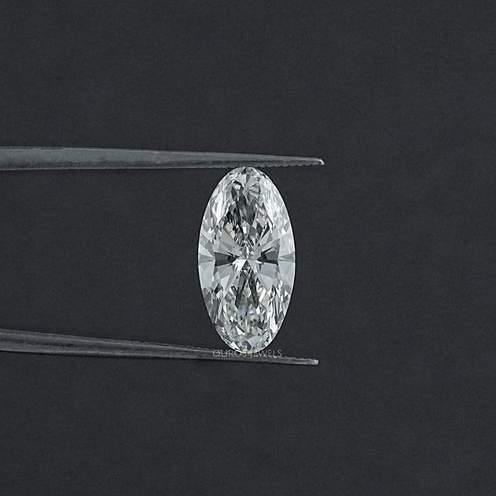 Moval Cut Lab Grown Loose Diamond Loose