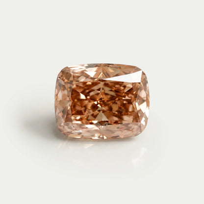 Cushion Cut Lab Diamond Champagne Loose Loose