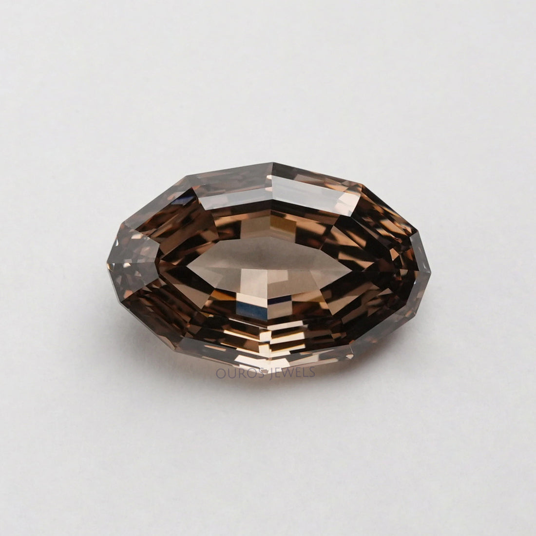 5.25 Carat Step Cut Oval Lab Grown Diamond Loose