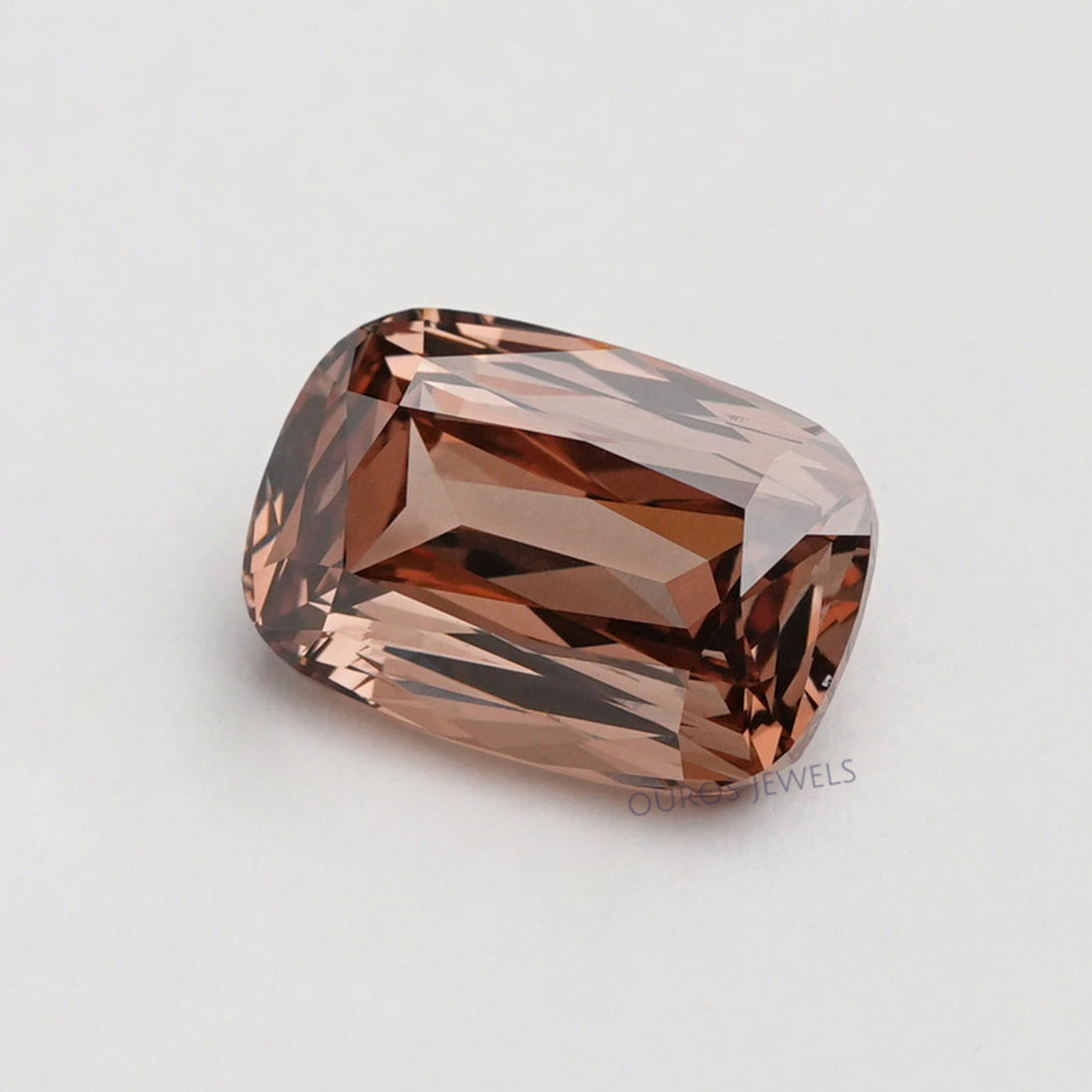 Champagne Criss Cut Lab Grown Diamond Loose