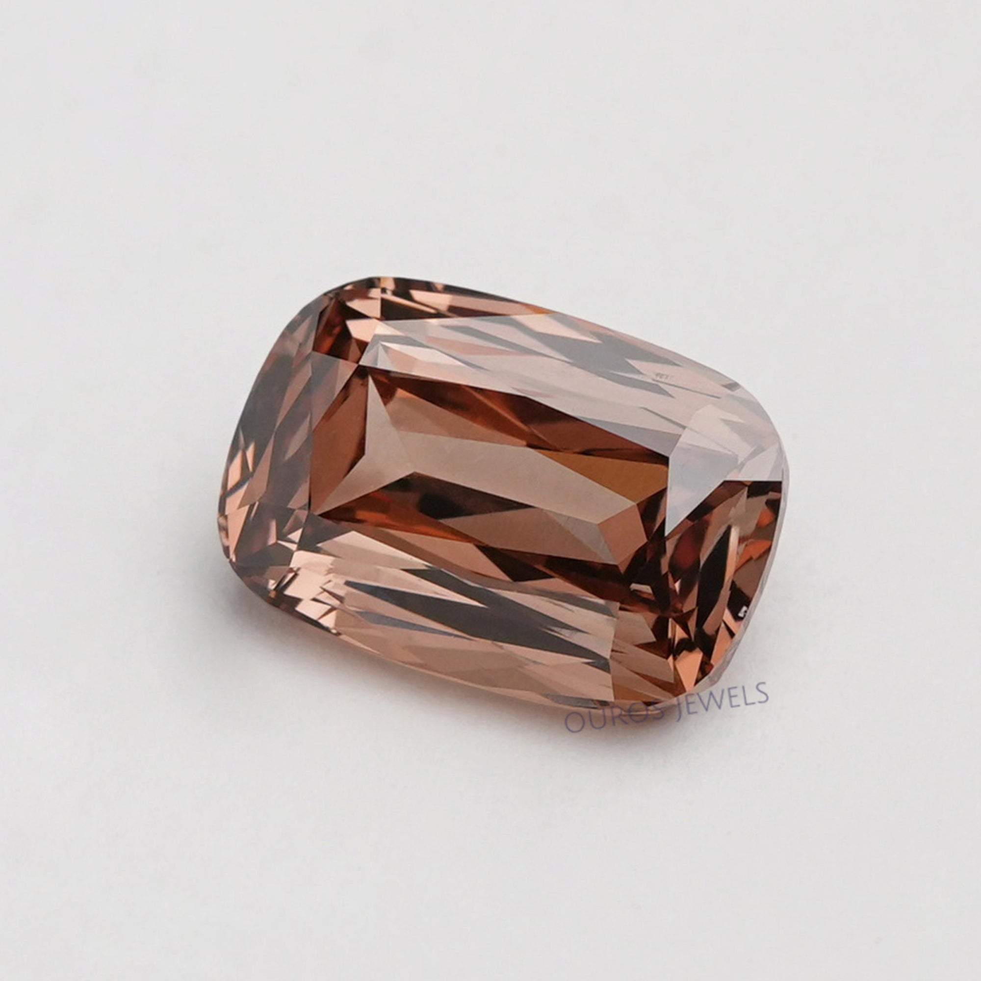 Champagne Criss Cut Lab Grown Diamond Loose