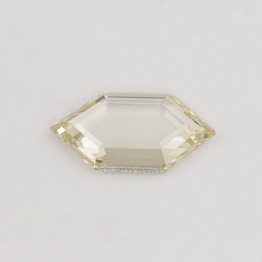 Fancy Yellow Portrait Hexagon Cut Lab Grown Diamond