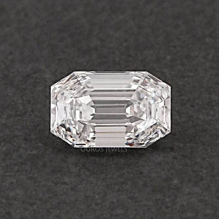 Old Cut Emerald Shape Lab Grown Diamond GH Loose