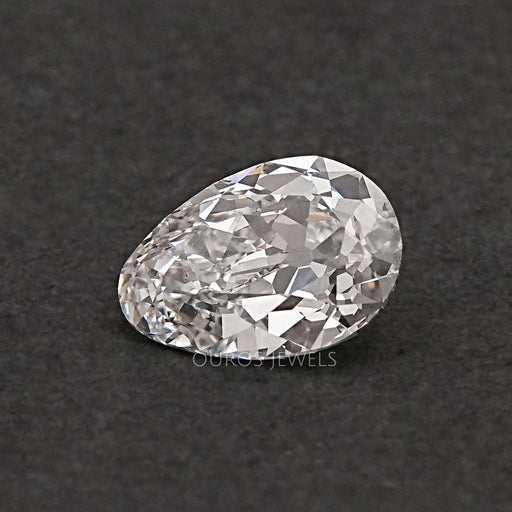 Old Mine Pear Cut Lab Grown Diamond GH Loose