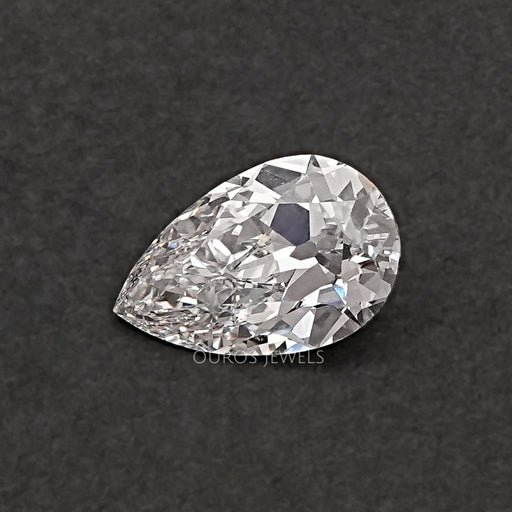 Old Cut Pear Shaped Lab Grown Diamond GH Loose