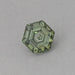 Fancy Vivid Green Step Cut Hexagonal Loose Diamond