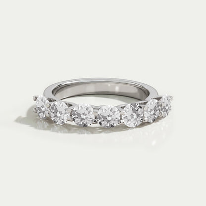 OEC Runder Diamant Halbe Ewigkeit Trauring