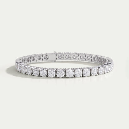 Alteuropäisch Rund Schliff Labor Diamant Tennis Armband