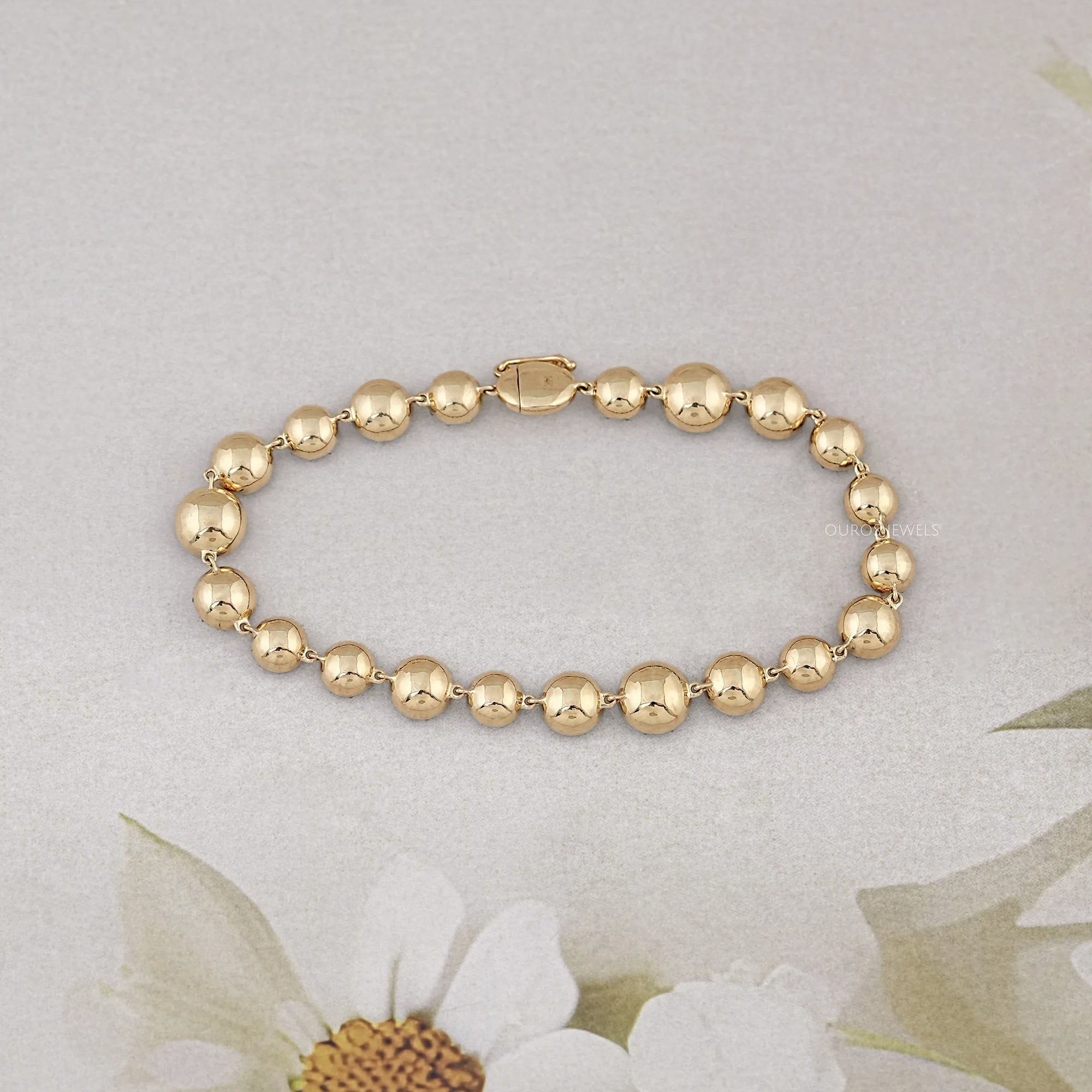 OEC Rundschliff Labor Diamant Armband mit Schwarzer Beschichtung