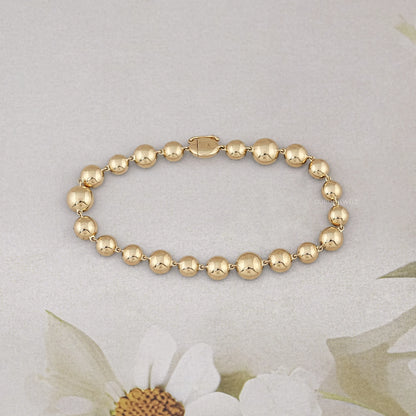 OEC Rundschliff Labor Diamant Armband mit Schwarzer Beschichtung