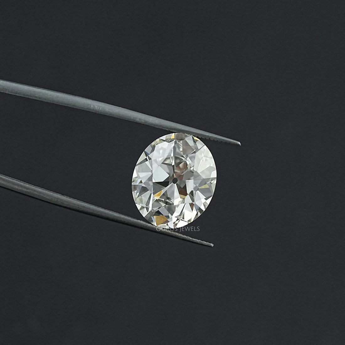 9.10 CT Old Mine Oval Cut Lab Grown Diamond Loose