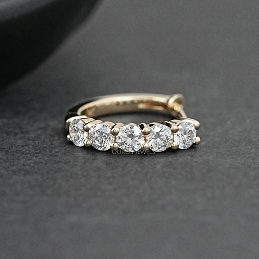 Huggie Hoop Diamond Earrings For Men Earring