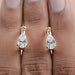 Pear Lab Diamond Hoop Earring Earring