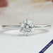 Round Cut Solitaire Diamond Engagement Ring Ring
