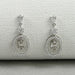 Oval Cut Lab Diamond Drop Earrings Earrings