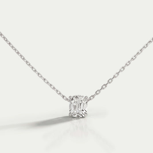 Anhänger „Old Mine Cushion Solitaire“