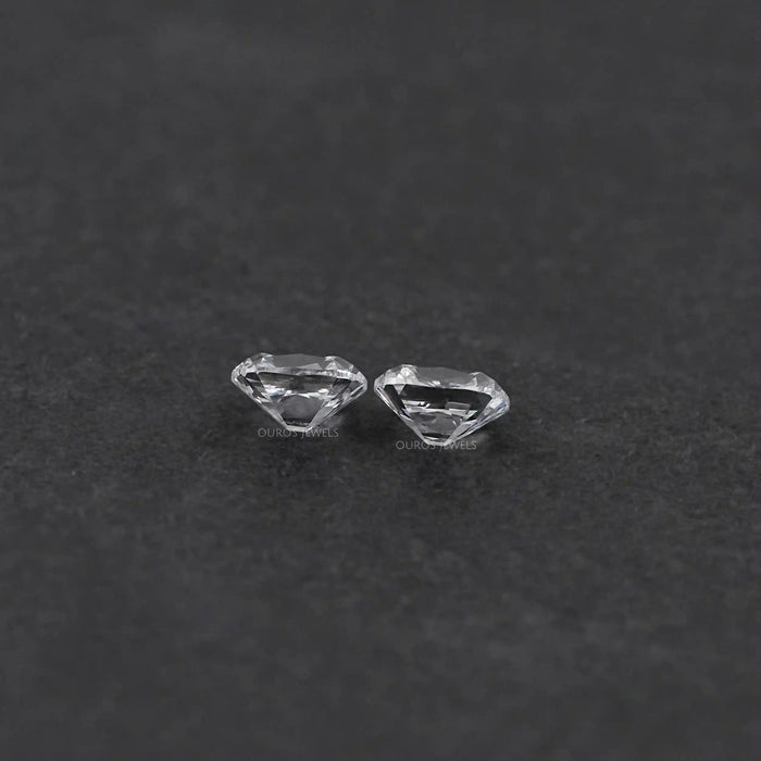 Lab Diamond Old Mine Cushion Matching Pair Loose